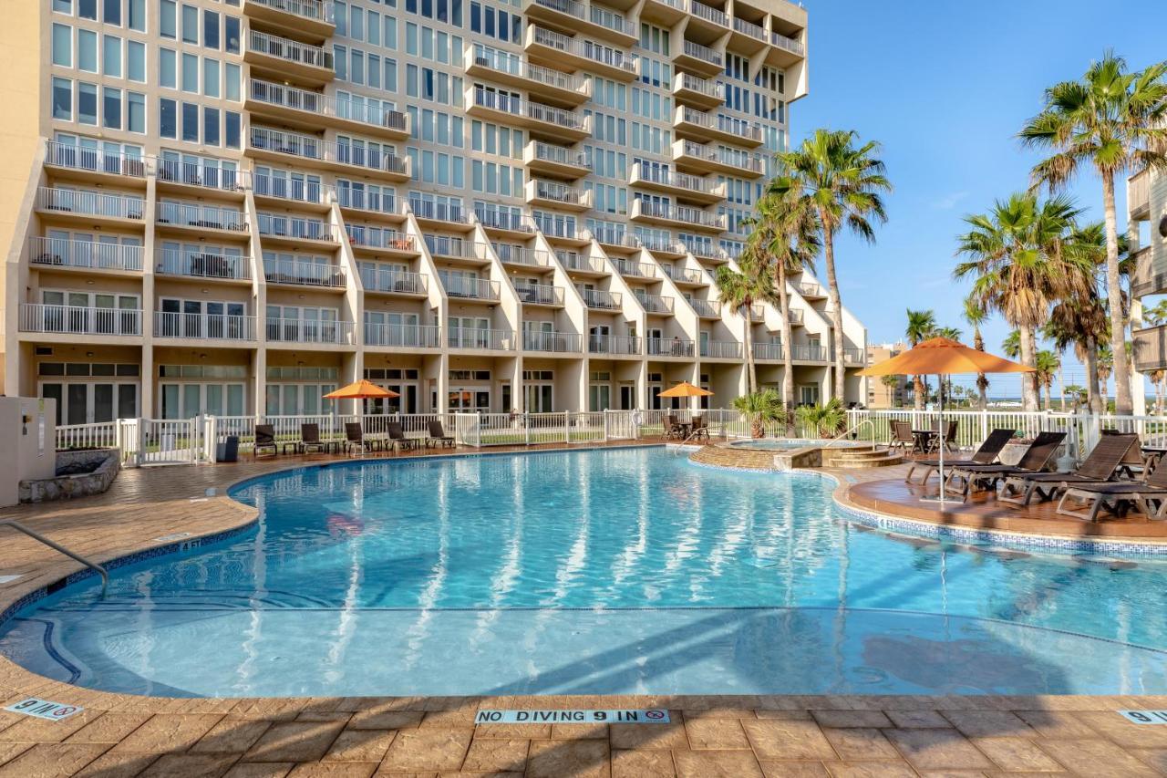 The Ocean Waves Are Calling! Relaxing Setting With Pool View In Beachfront Resort South Padre Island Exterior photo