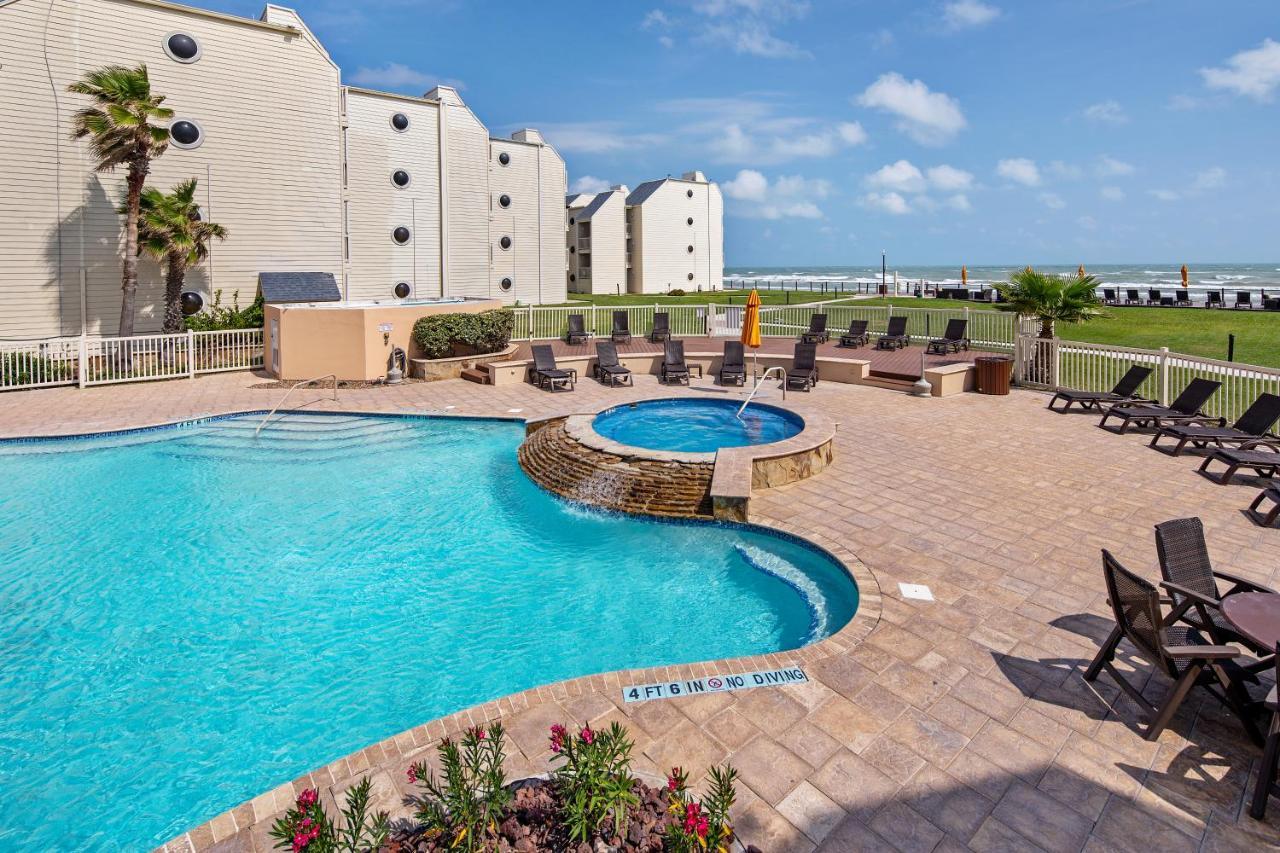 The Ocean Waves Are Calling! Relaxing Setting With Pool View In Beachfront Resort South Padre Island Exterior photo